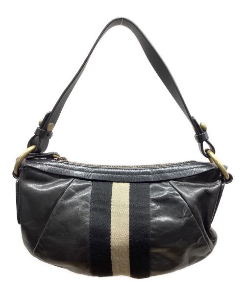 BALLY（バリー）BALLY (バリー) TRAKI（トラキ）ショルダーバック ブラックの古着・服飾アイテム