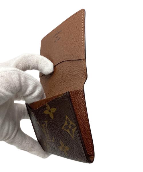 LOUIS VUITTON（ルイ ヴィトン）LOUIS VUITTON (ルイ ヴィトン) モノグラム アンヴェロップ・カルト ドゥ ヴィジット ブラウンの古着・服飾アイテム