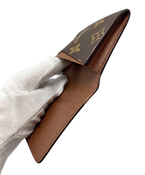 LOUIS VUITTON（ルイ ヴィトン）LOUIS VUITTON (ルイ ヴィトン) モノグラム アンヴェロップ・カルト ドゥ ヴィジット ブラウンの古着・服飾アイテム