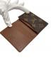中古・古着 LOUIS VUITTON (ルイ ヴィトン) モノグラム アンヴェロップ・カルト ドゥ ヴィジット ブラウン：25000円