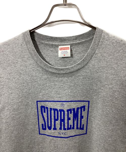 SUPREME（シュプリーム）Supreme (シュプリーム) 半袖カットソー グレー サイズ:Mの古着・服飾アイテム