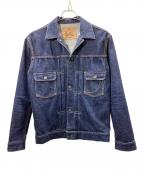 MOMOTARO JEANS桃太郎ジーンズ）の古着「銅丹レガシーブルー・2ndタイプデニムジャケット」｜インディゴ