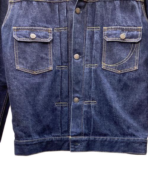 MOMOTARO JEANS（桃太郎ジーンズ）MOMOTARO JEANS (桃太郎ジーンズ) 銅丹レガシーブルー・2ndタイプデニムジャケット インディゴ サイズ:40の古着・服飾アイテム