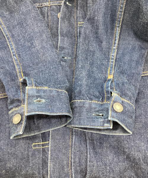 MOMOTARO JEANS（桃太郎ジーンズ）MOMOTARO JEANS (桃太郎ジーンズ) 銅丹レガシーブルー・2ndタイプデニムジャケット インディゴ サイズ:40の古着・服飾アイテム