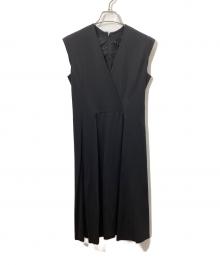 theory（セオリー）の古着「ノースリーブワンピース」｜ブラック