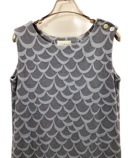 Sally Scott（サリースコット）sally scott (サリースコット) ノースリーブワンピース ブルー サイズ:Mの古着・服飾アイテム