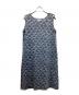 sally scott（サリースコット）の古着「ノースリーブワンピース」｜ブルー