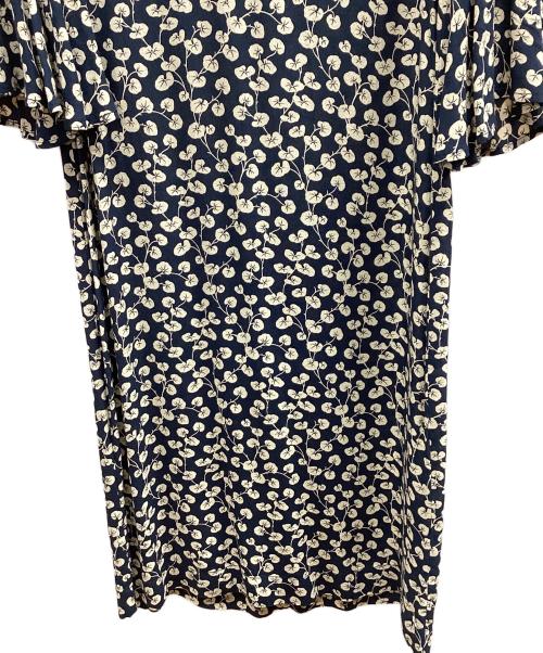 GANNI（ガニー）GANNI (ガニー) 半袖ワンピース ネイビー サイズ:34の古着・服飾アイテム