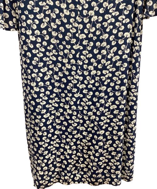 GANNI（ガニー）GANNI (ガニー) 半袖ワンピース ネイビー サイズ:34の古着・服飾アイテム