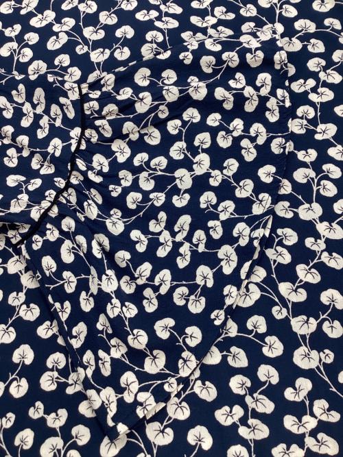 GANNI（ガニー）GANNI (ガニー) 半袖ワンピース ネイビー サイズ:34の古着・服飾アイテム