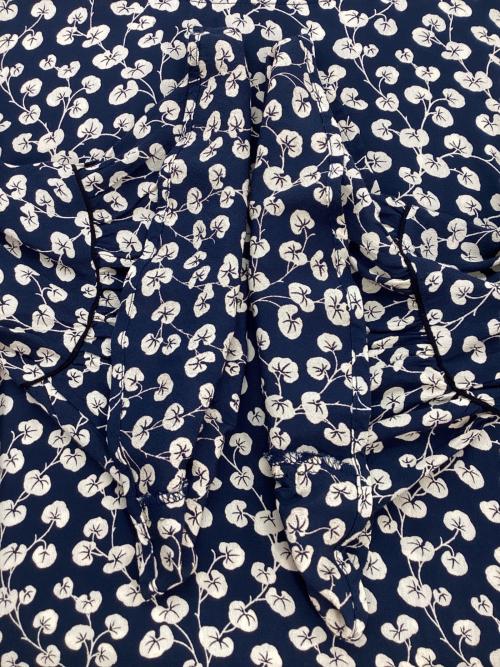 GANNI（ガニー）GANNI (ガニー) 半袖ワンピース ネイビー サイズ:34の古着・服飾アイテム