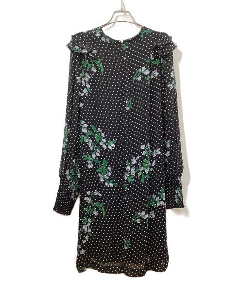 GANNI（ガニー）Ganni (ガニー) 長袖ワンピース ブラック サイズ:36の古着・服飾アイテム