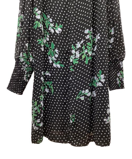 GANNI（ガニー）Ganni (ガニー) 長袖ワンピース ブラック サイズ:36の古着・服飾アイテム