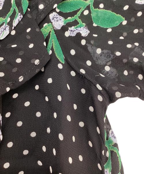 GANNI（ガニー）Ganni (ガニー) 長袖ワンピース ブラック サイズ:36の古着・服飾アイテム