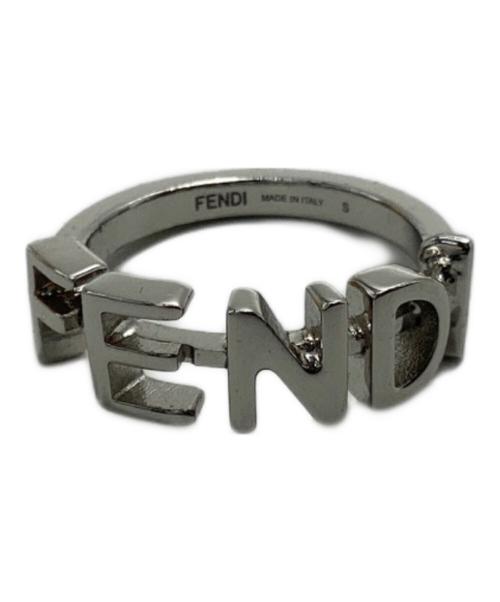 FENDI（フェンディ）FENDI (フェンディ) グラフィーリング シルバー サイズ:S(18-19号)の古着・服飾アイテム