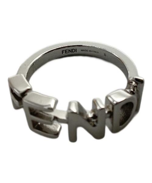 FENDI（フェンディ）FENDI (フェンディ) グラフィーリング シルバー サイズ:S(18-19号)の古着・服飾アイテム