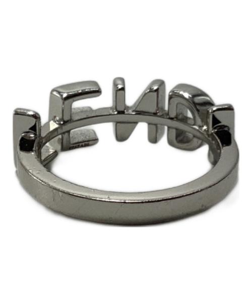 FENDI（フェンディ）FENDI (フェンディ) グラフィーリング シルバー サイズ:S(18-19号)の古着・服飾アイテム