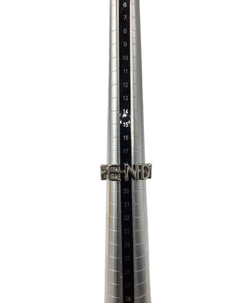 FENDI（フェンディ）FENDI (フェンディ) グラフィーリング シルバー サイズ:S(18-19号)の古着・服飾アイテム