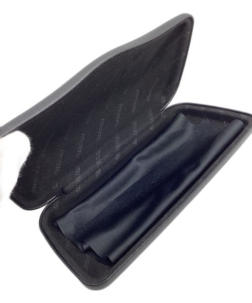 BALENCIAGA（バレンシアガ）BALENCIAGA (バレンシアガ) スクエアサングラス ブラックの古着・服飾アイテム