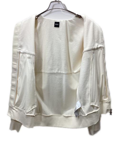 HUGO BOSS（ヒューゴ ボス）HUGO BOSS (ヒューゴ ボス) ブルゾン アイボリー サイズ:Sの古着・服飾アイテム