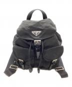 PRADAプラダ）の古着「PRADA　スモール Re-Nylon バックパック」｜ブラック