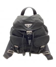 PRADA（プラダ）の古着「PRADA　スモール Re-Nylon バックパック」｜ブラック