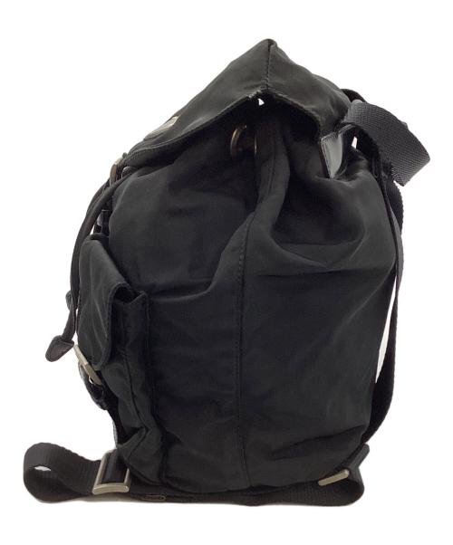 PRADA（プラダ）PRADA (プラダ) PRADA　スモール Re-Nylon バックパック ブラックの古着・服飾アイテム