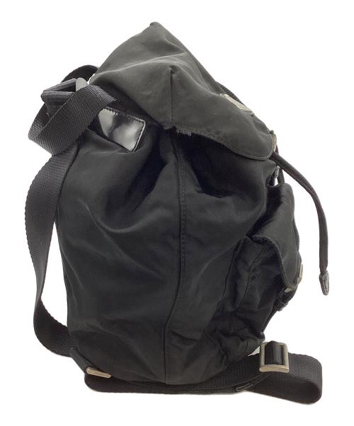 PRADA（プラダ）PRADA (プラダ) PRADA　スモール Re-Nylon バックパック ブラックの古着・服飾アイテム