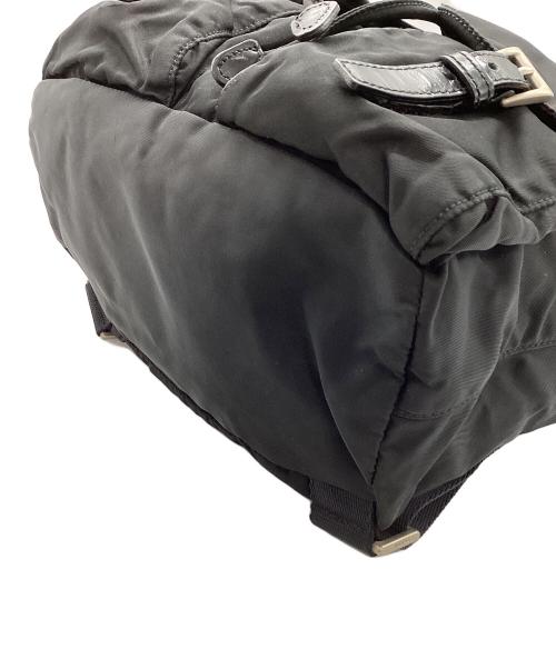 PRADA（プラダ）PRADA (プラダ) PRADA　スモール Re-Nylon バックパック ブラックの古着・服飾アイテム