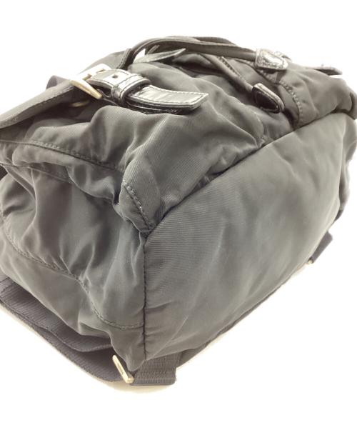 PRADA（プラダ）PRADA (プラダ) PRADA　スモール Re-Nylon バックパック ブラックの古着・服飾アイテム