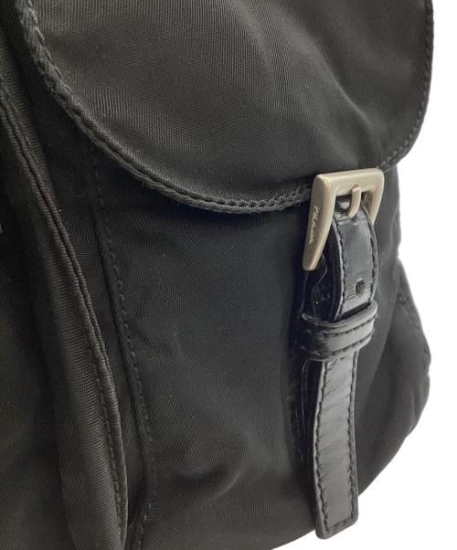 PRADA（プラダ）PRADA (プラダ) PRADA　スモール Re-Nylon バックパック ブラックの古着・服飾アイテム