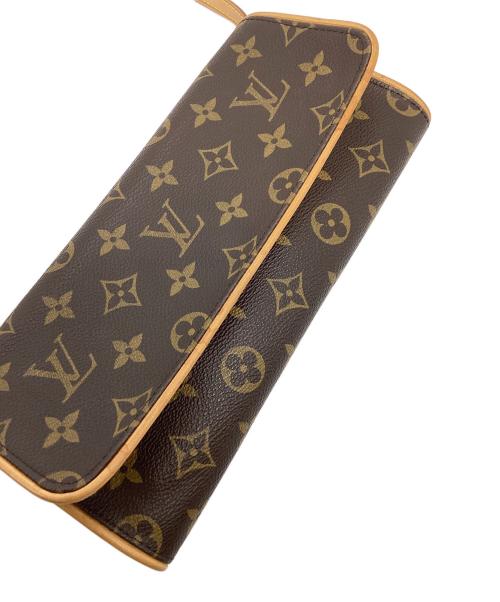 LOUIS VUITTON（ルイ ヴィトン）LOUIS VUITTON (ルイ ヴィトン) モノグラム ポシェットツインGM ブラウンの古着・服飾アイテム