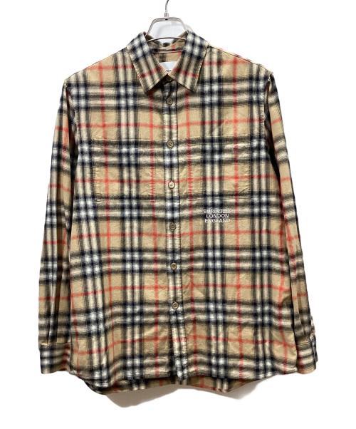 BURBERRY LONDON（バーバリーロンドン）BURBERRY LONDON (バーバリーロンドン) ノバチェックシャツ カーキ サイズ:SPの古着・服飾アイテム