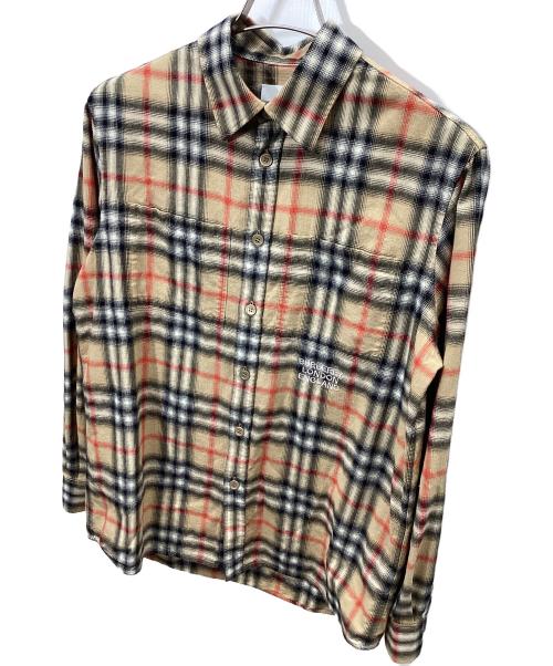 BURBERRY LONDON（バーバリーロンドン）BURBERRY LONDON (バーバリーロンドン) ノバチェックシャツ カーキ サイズ:SPの古着・服飾アイテム