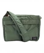 PORTERポーター）の古着「TANKER  SHOULDER BAG(L) タンカー ショルダーバッグ」｜グリーン