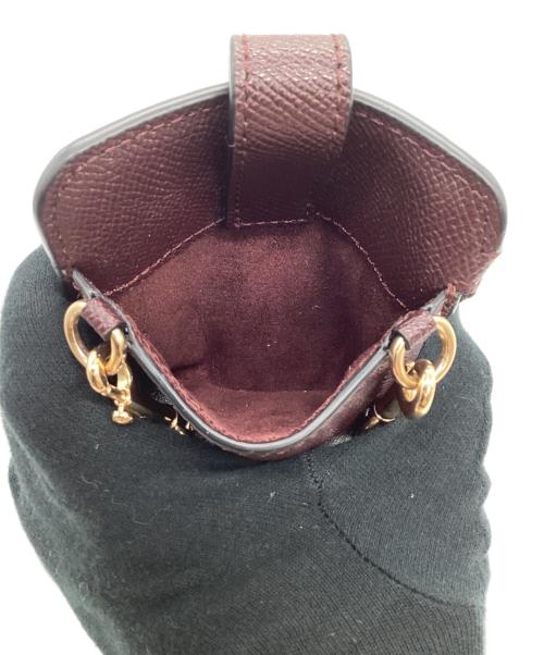 COACH（コーチ）COACH (コーチ) フォーンクロスボディバッグ ワインレッドの古着・服飾アイテム