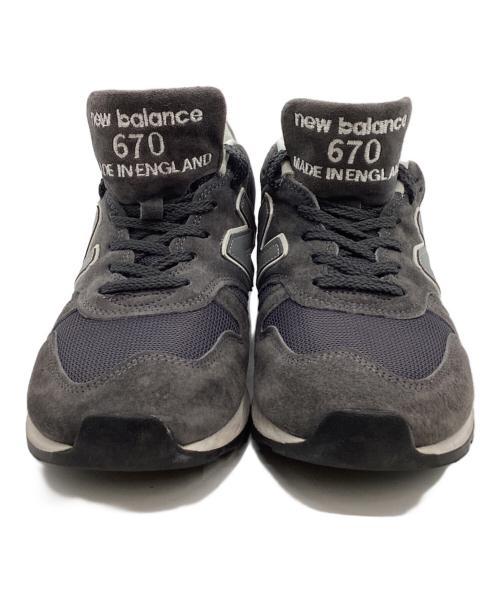 NEW BALANCE（ニューバランス）NEW BALANCE (ニューバランス) MADE in UK 576 スニーカー グレー サイズ:8 1/2の古着・服飾アイテム