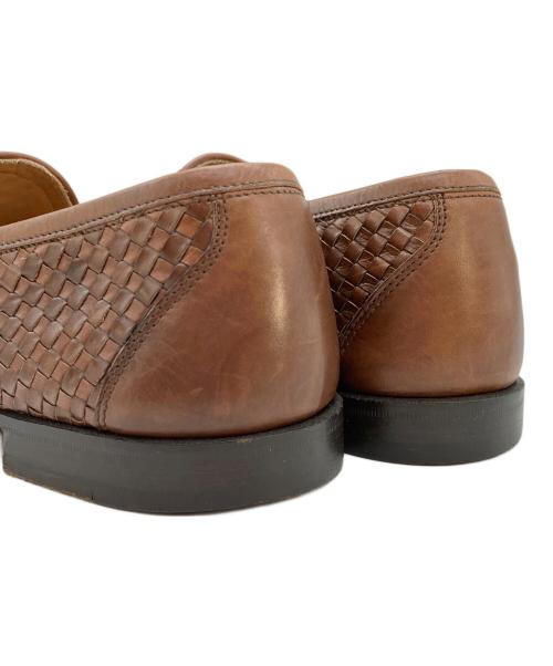 Salvatore Ferragamo（サルヴァトーレ フェラガモ）Salvatore Ferragamo (サルヴァトーレ フェラガモ) ローファー イントレチャート ブラウン サイズ:7 2Eの古着・服飾アイテム