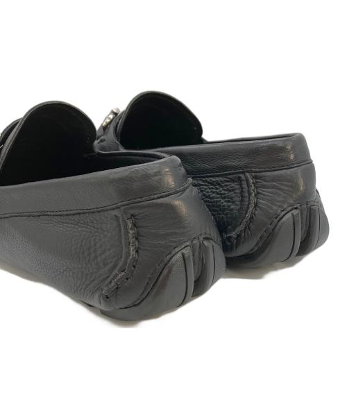 Salvatore Ferragamo（サルヴァトーレ フェラガモ）Salvatore Ferragamo (サルヴァトーレ フェラガモ) ドライビングシューズ ガンチーニ ブラック サイズ:40の古着・服飾アイテム