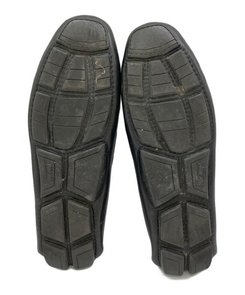 Salvatore Ferragamo（サルヴァトーレ フェラガモ）Salvatore Ferragamo (サルヴァトーレ フェラガモ) ドライビングシューズ ガンチーニ ブラック サイズ:40の古着・服飾アイテム