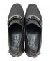 中古・古着 Salvatore Ferragamo (サルヴァトーレ フェラガモ) ドライビングシューズ ガンチーニ ブラック サイズ:40：7000円