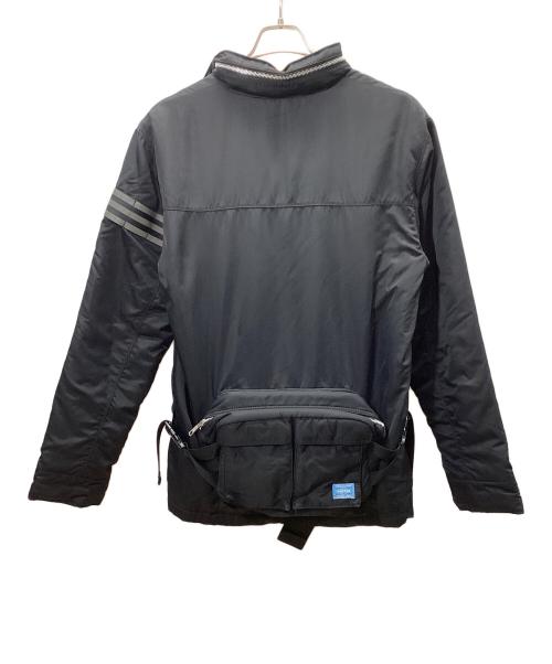 adidas（アディダス）adidas (アディダス) PORTER (ポーター) ナイロンジャケット ブラックの古着・服飾アイテム