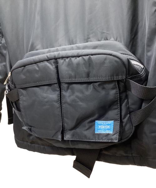 adidas（アディダス）adidas (アディダス) PORTER (ポーター) ナイロンジャケット ブラックの古着・服飾アイテム
