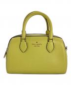 Kate Spadeケイトスペード）の古着「Kate Spade　マディソン ダッフル クロスボディ」｜イエロー