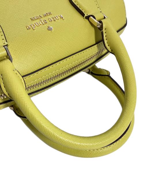 Kate Spade（ケイトスペード）Kate Spade (ケイトスペード) Kate Spade　マディソン ダッフル クロスボディ イエローの古着・服飾アイテム