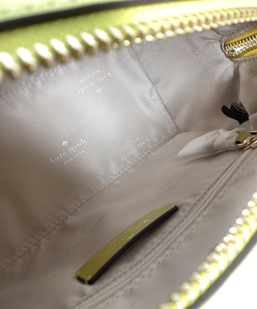 Kate Spade（ケイトスペード）Kate Spade (ケイトスペード) Kate Spade　マディソン ダッフル クロスボディ イエローの古着・服飾アイテム