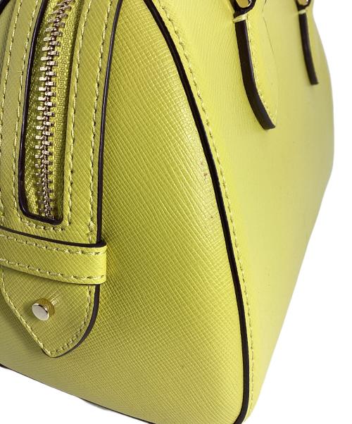 Kate Spade（ケイトスペード）Kate Spade (ケイトスペード) Kate Spade　マディソン ダッフル クロスボディ イエローの古着・服飾アイテム