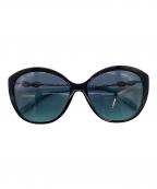 TIFFANY & Co.ティファニー）の古着「サングラス」｜ブラック×スカイブルー