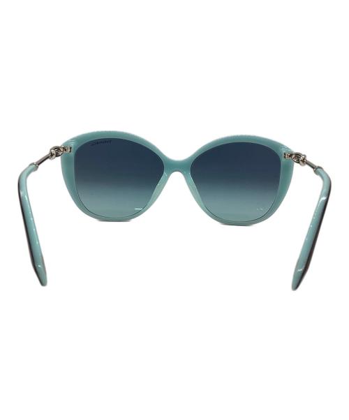 TIFFANY & Co.（ティファニー）Tiffany & Co. (ティファニー) サングラス ブラック×スカイブルーの古着・服飾アイテム