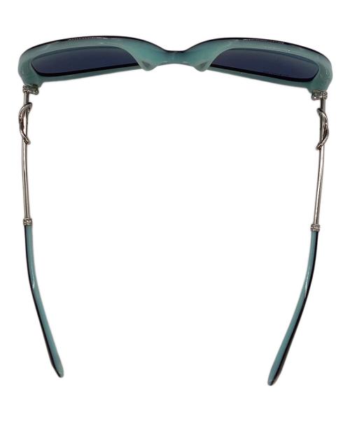 TIFFANY & Co.（ティファニー）Tiffany & Co. (ティファニー) サングラス ブラック×スカイブルーの古着・服飾アイテム